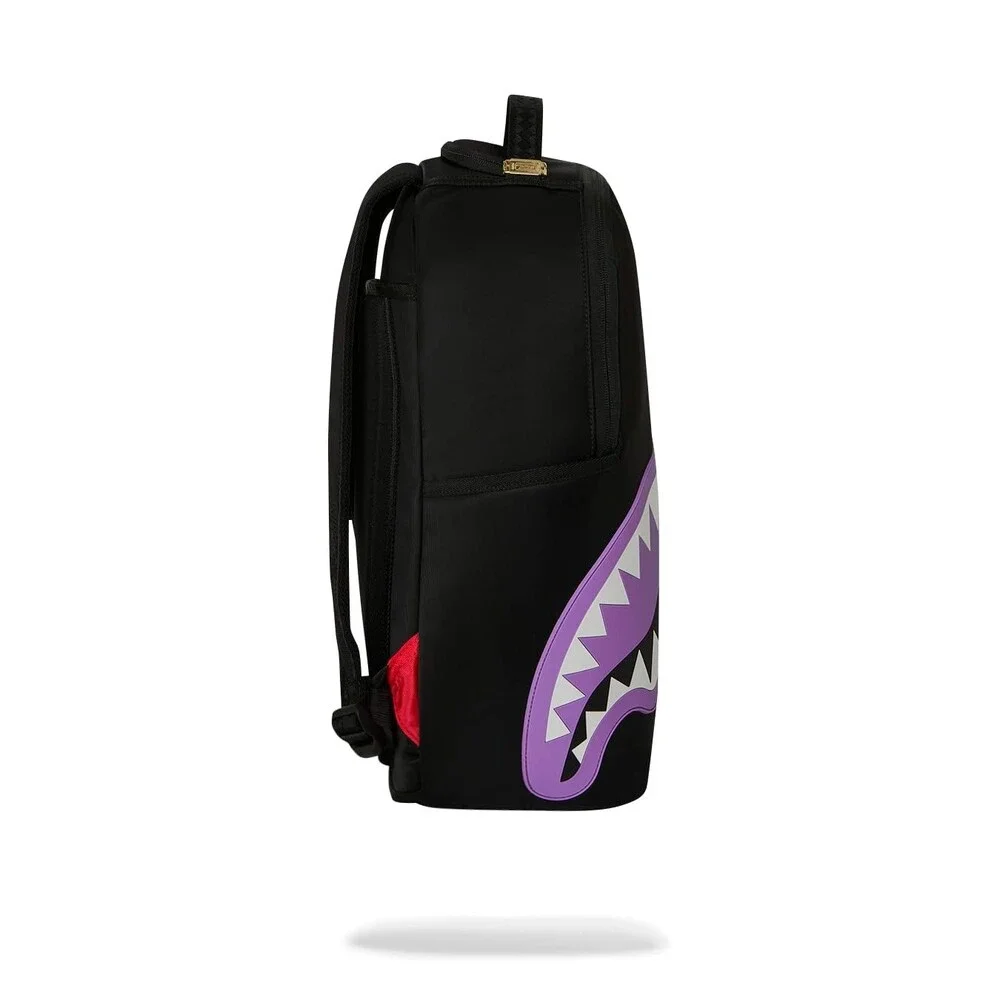 Sprayground Shark Central Passport Backpack Unisex Black Shoulder Strap SPR353